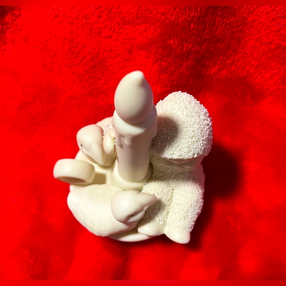 Retired Dept 56 Snowbabies “Candle Light…Season Bright” - Picture 3 of 4